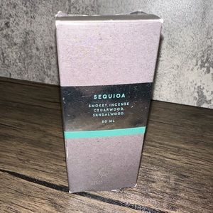 SEQUIOA ABBOTT SMOKEY INCENSE CEDARWOOD + SANDALWOOD SCENT (cologne/perfume)